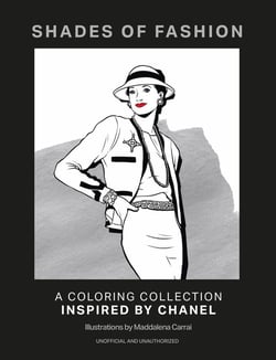 Coloriages de Mode - inspirés par Chanel - non officiel et non autorisé