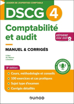 DSCG 4 - Comptabilité et audit - Manuel - Réforme 2026-2027