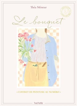 Le bouquet : Coffret de peinture au numéro