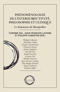 Phénoménologie de l'intersubjectivité : Philosophie et clinique