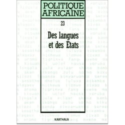 Revue politique africaine n.23 : des langues et des états