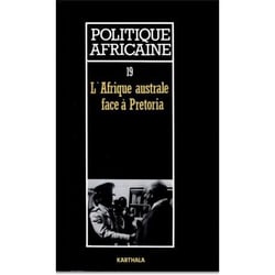 Revue politique africaine n.19 : l'Afrique australe face à Pretoria