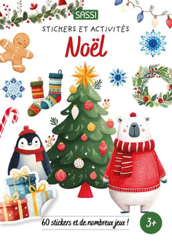 Stickers et activités. Noël