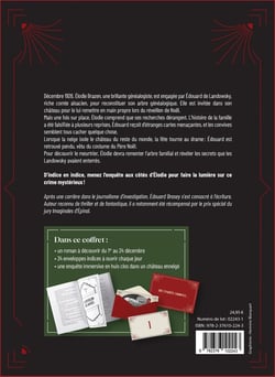Coffret - Qui a tué le Père Noël ? : Un roman et 24 enveloppes indice