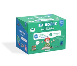 La boîte à défis - Vocabulaire - CM1-CM2 : 100 cartes à piocher pour progresser !
