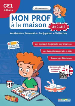 Mon prof à la maison - Anglais CE1 : Tout le programme en exercices