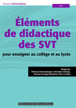 Éléments de didactique des SVT, pour enseigner au collège et au lycée