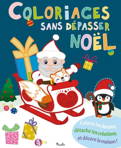 Coloriages sans dépasser Noël