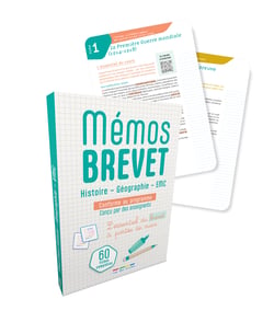Mémos Brevet Histoire-Géographie - EMC : L'essentiel du Brevet à portée de mains !