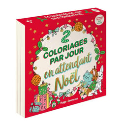 2 coloriages par jour en attendant Noël - Noël enchanté : Coloriages de l'Avent