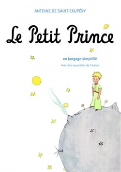Le Petit Prince en langage simplifié avec des aquarelles de l'auteur