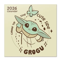 Calendrier 2027 Grupo Erik - Star Wars le Mandalorian et Grogu - 30 x 30 cm