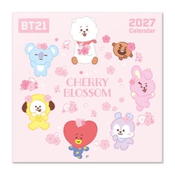 Calendrier 2027 Grupo Erik - BT21 - 30 x 30 cm