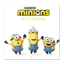 Calendrier 2027 Grupo Erik - Les Minions 3 - 30 x 30 cm