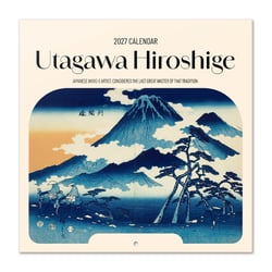 Calendrier 2027 Grupo Erik - Hiroshige - 30 x 30 cm