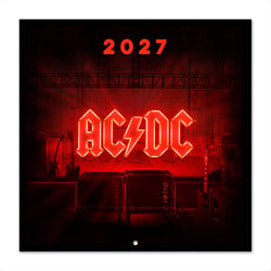 Calendrier 2027 Grupo Erik - AC/DC - 30 x 30 cm