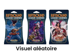 Booster Riftbound League of Legend Origines - Riot Games - Modèle aléatoire - Vendu à l'unité