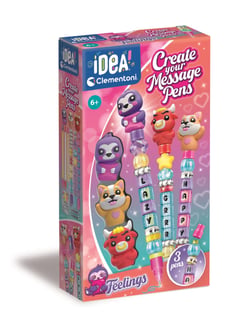 Créé tes stylos messages : sentiments - Clementoni
