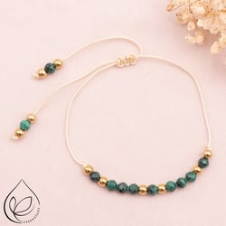 Bracelet malachite Camille Ambiance Nature