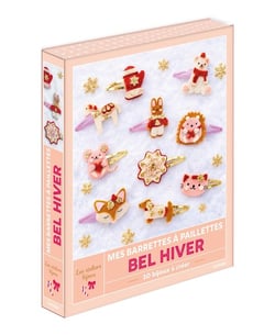 Mes barrettes à paillettes : Bel hiver - 10 bijoux à créer