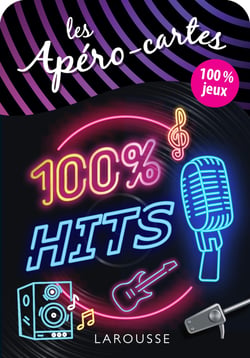 Apéro-cartes 100% Hits