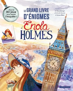 Le grand livre d'énigmes d'Enola Holmes