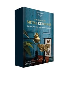 Kit créatif de métal repoussé