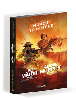 Léo Major et Audie Murphy - écrin héros de guerre