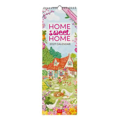 Calendrier mural 2027 Legami - Home sweet home - 16 x 49 cm
