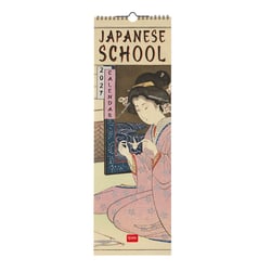 Calendrier mural 2027 Legami - Japanese school - 16 x 49 cm