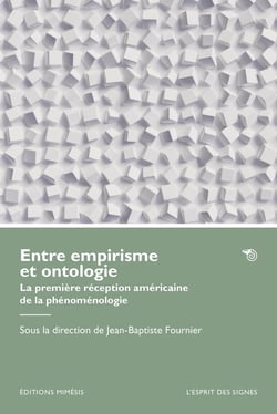 Entre empirisme et ontologie : La première réception américaine de la phénoménologie