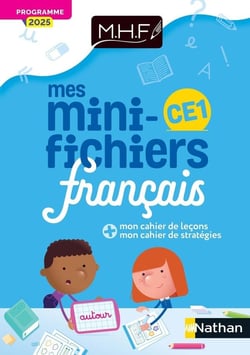 MHF - La Méthode Heuristique de Français : CE1 - Mes mini-fichiers français + mon cahier de leçons + mon cahier de stratégies