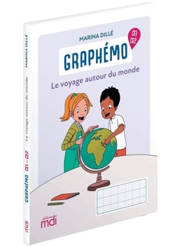 Graphémo : CE1-CE2 - Le voyage autour du monde (édition 2026)