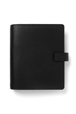 Organiseur Filofax - A5 Agenda semainier Lett's - A5 14,8 x 21 cm - noir