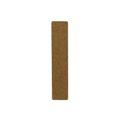 Lettre Gomille - Medium - Naturel - 8 x 0,6 x 0 cm