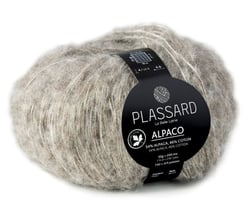 Pelote de fil - Plassard - Alpaco - Gris Moyen
