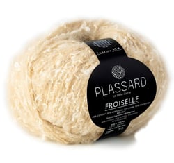 Pelote de fil - Plassard - Froiselle - Ecru