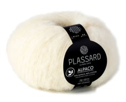Pelote de fil - Plassard - Alpaco - Ivoire