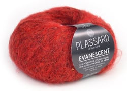 Pelote de fil - Plassard - Evanescent - Vermillon