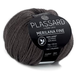 Pelote de fil - Plassard - Merilana Fine - Anthracite