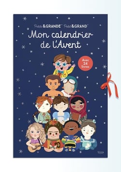 Petite & GRANDE : Mon calendrier de l'avent - Avec 24 livres