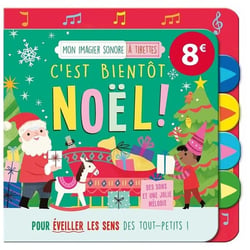 Mon imagier sonore a tirettes - c'est bientôt noël !