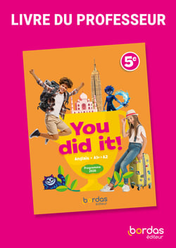 You did it! : Anglais - 5e - Livre du professeur (édition 2026)