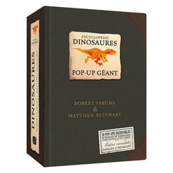 Encyclopédie dinosaures - pop-up géant