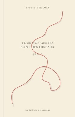 Tous nos gestes sont des oiseaux