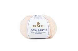 Pelote de fil à tricoter DMC - 100% Baby 3 - 130