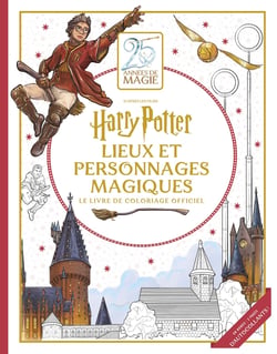 Harry Potter - Lieux et personnages magiques : Le livre de coloriage officiel