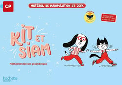 Kit et Siam : CP - Boîte de matériel et de jeux