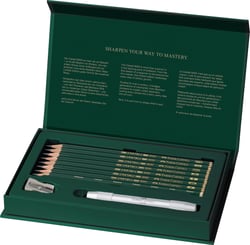 Crayons gras Faber Castell - Castell 9000 Du début au maître