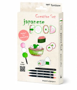 Creative set Tombow - Japan Edition n°6 - Japanese food
